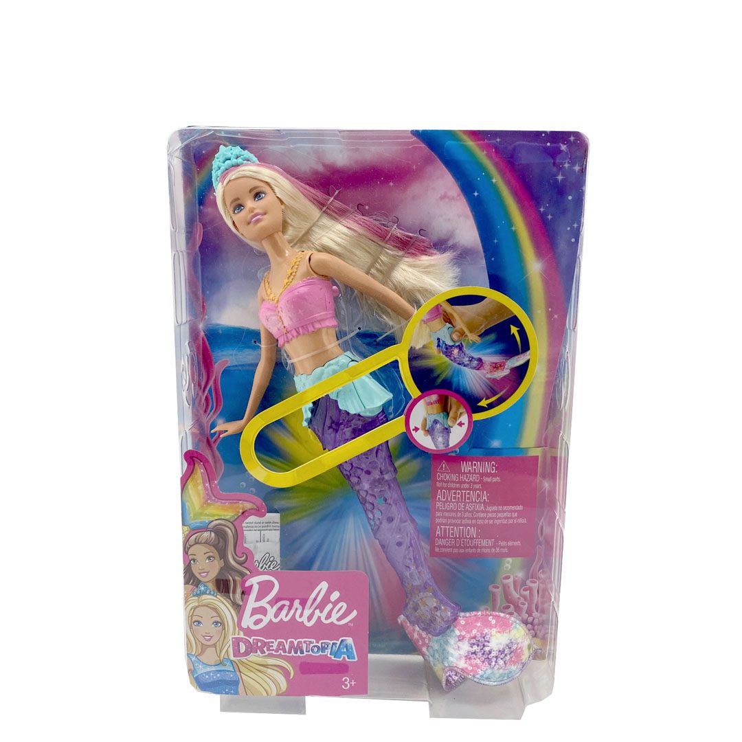 Barbie Dreamtopia Mermaid Doll with Light Up Tail