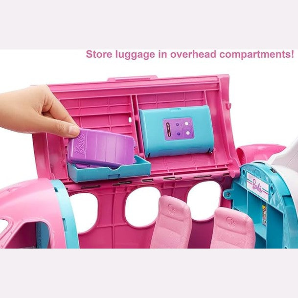 Barbie Toy Airplane Playset, Dreamplane with 15+ Doll-Sized Accessories by Mattel