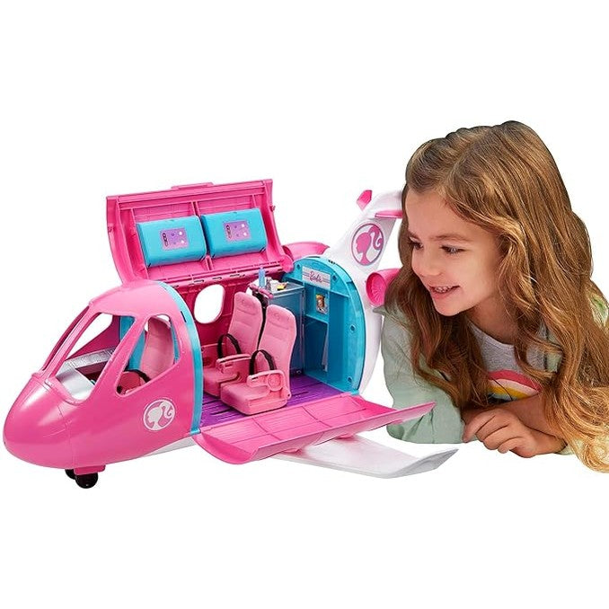 Barbie Toy Airplane Playset, Dreamplane with 15+ Doll-Sized Accessories by Mattel