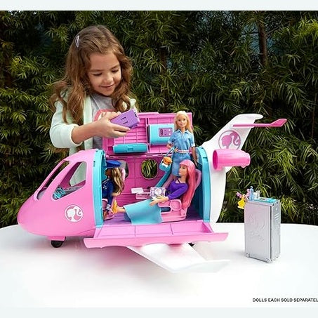 Barbie Toy Airplane Playset, Dreamplane with 15+ Doll-Sized Accessories by Mattel