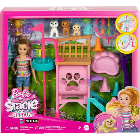 Barbie and Stacie to The Rescue Doll & Playset, by Mattel