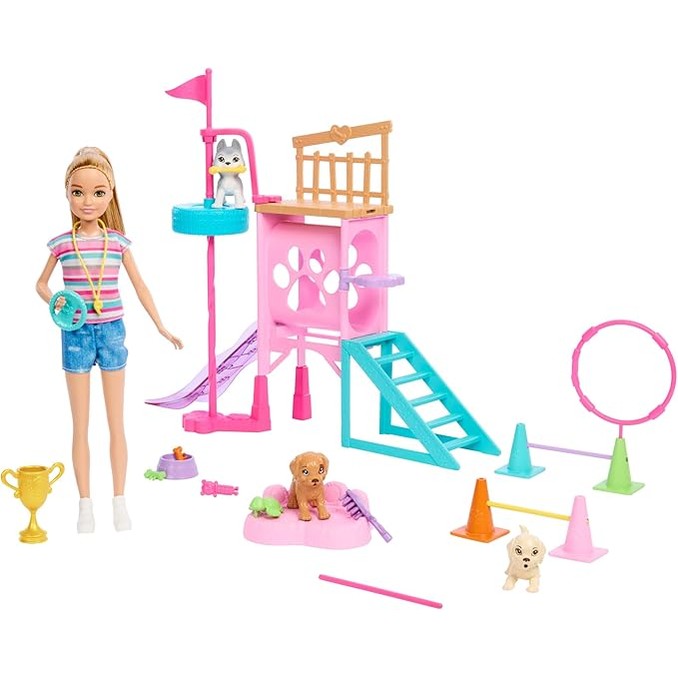 Barbie and Stacie to The Rescue Doll & Playset, by Mattel