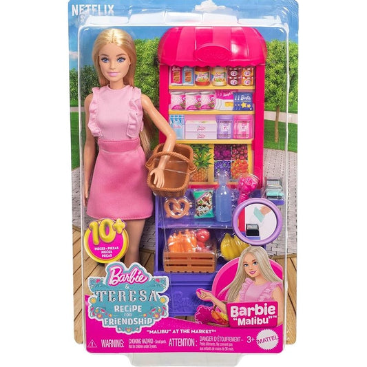 Barbie and Teresa Recipe for Friendship Malibu at The Market by Mattel