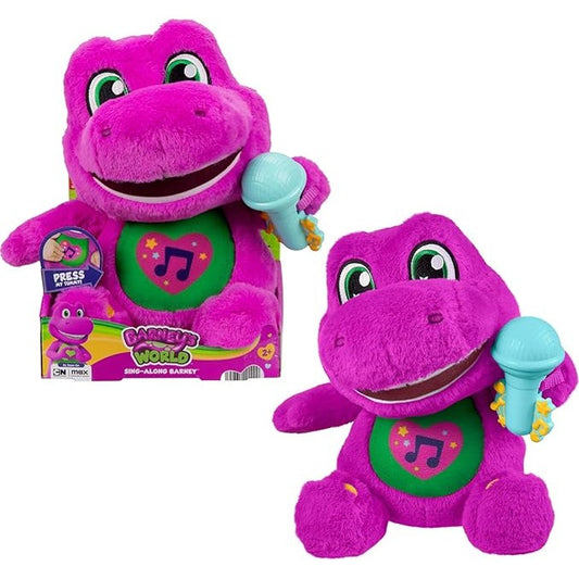 Barney Fisher-Price Tall Plush Toy by Fisher-Price