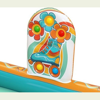 Bestway 1.93m x 1.52m x 74cm Retro Groove Play Center by BESTWAY