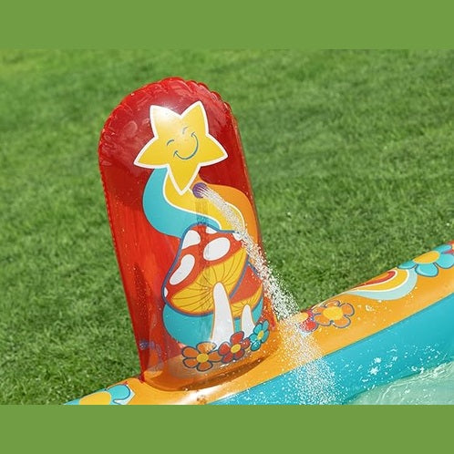 Bestway 1.93m x 1.52m x 74cm Retro Groove Play Center by BESTWAY