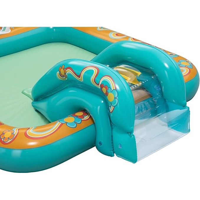 Bestway 1.93m x 1.52m x 74cm Retro Groove Play Center by BESTWAY