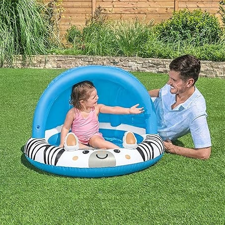 Bestway Shaded Baby Pool Safari Fun by BESTWAY