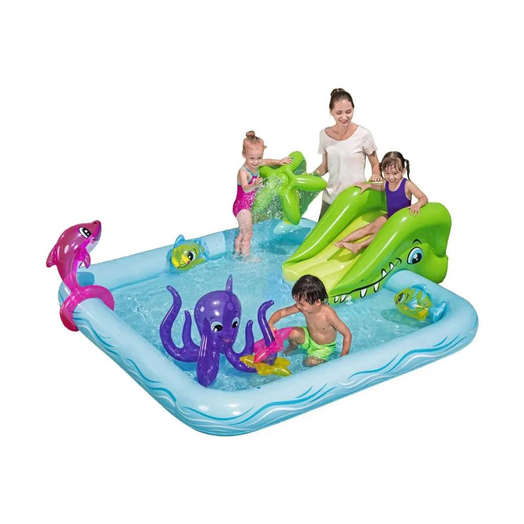 Bestway Inflatable Play Centre Swimming Pool with Slide by Bestway