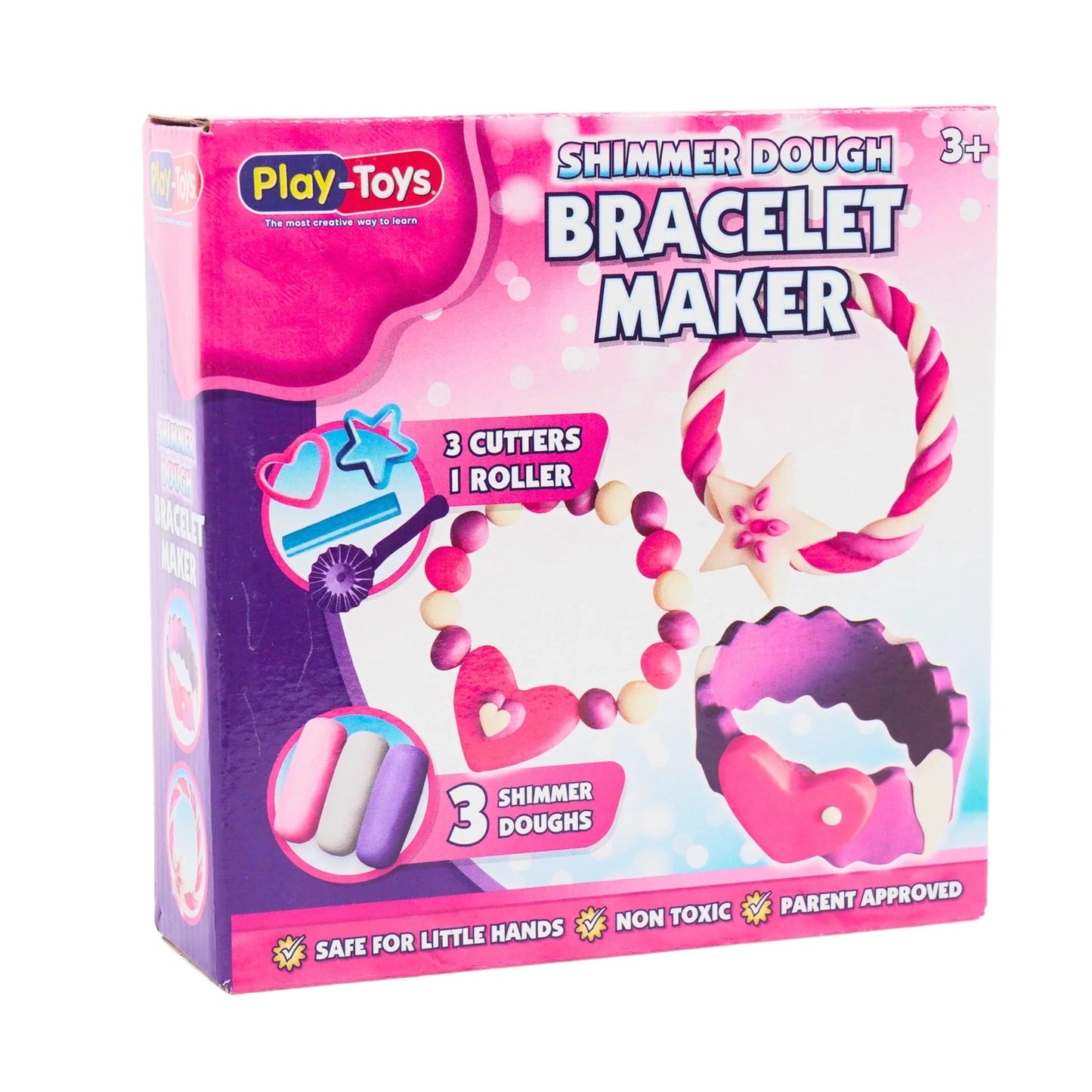 Bracelet Maker Dough Set - 3 Colours & Tools