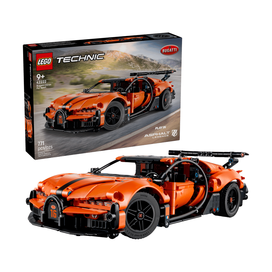 LEGO Bugatti Chiron Pure Sport Hypercar (42222) by LEGO