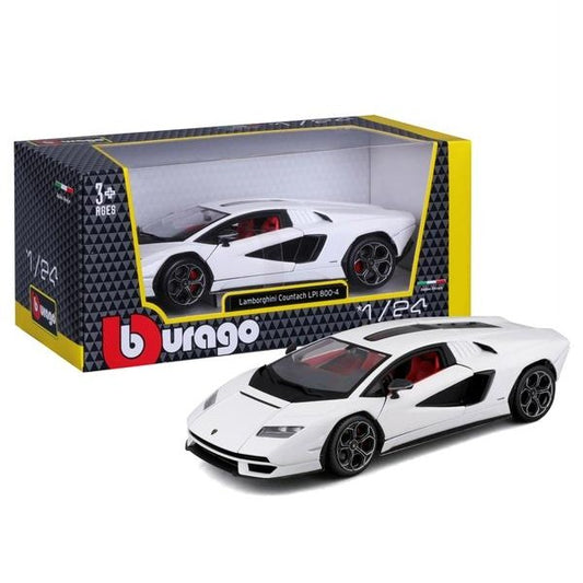 Burago 1:24 Lamborghini Countach LPI 800-4 (White) by Burago