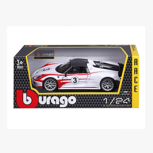 Burago 1:24 Porsche 918 Weissach by Burago