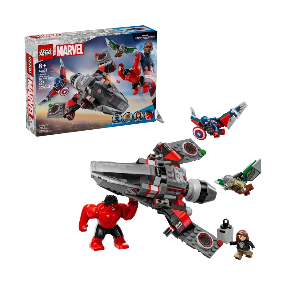LEGO CAPTAIN AMERICA VS RED HULK BATTLE (76292) by LEGO