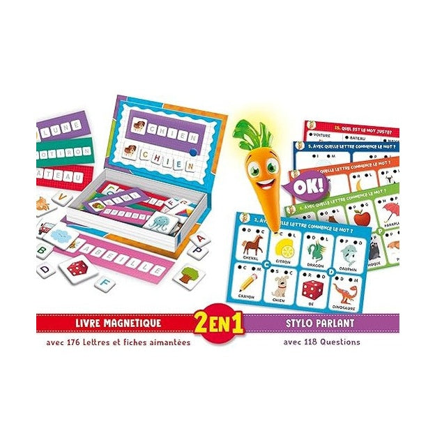 CAROTINA 2-in-1 LETTRES ET MOTS by Lisciani