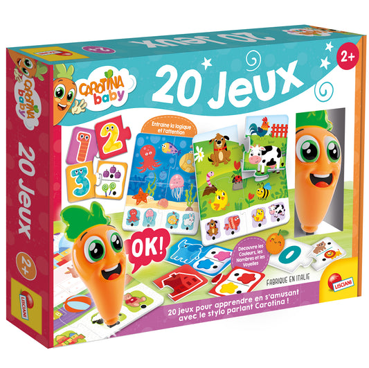 CAROTINA 20 JEUX by Lisciani