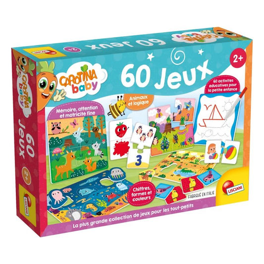 CAROTINA 60 JEUX by Lisciani
