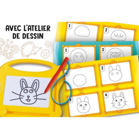 CAROTINA Apprentissage des chiffres Mini ardoise magique by Lisciani