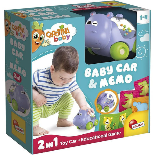 CAROTINA BABY 2in1 BABY CAR & MEMO by Lisciani