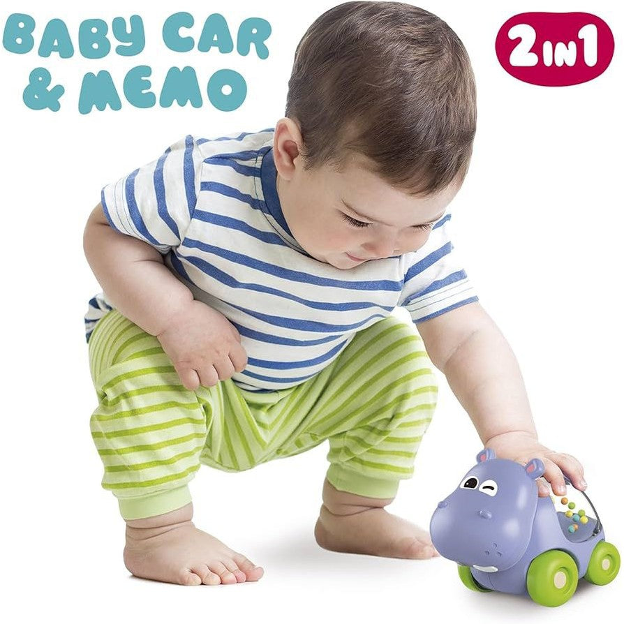 CAROTINA BABY 2in1 BABY CAR & MEMO by Lisciani