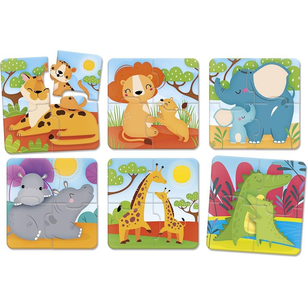 CAROTINA BABY 2in1 BABY CAR & PUZZLE by Lisciani