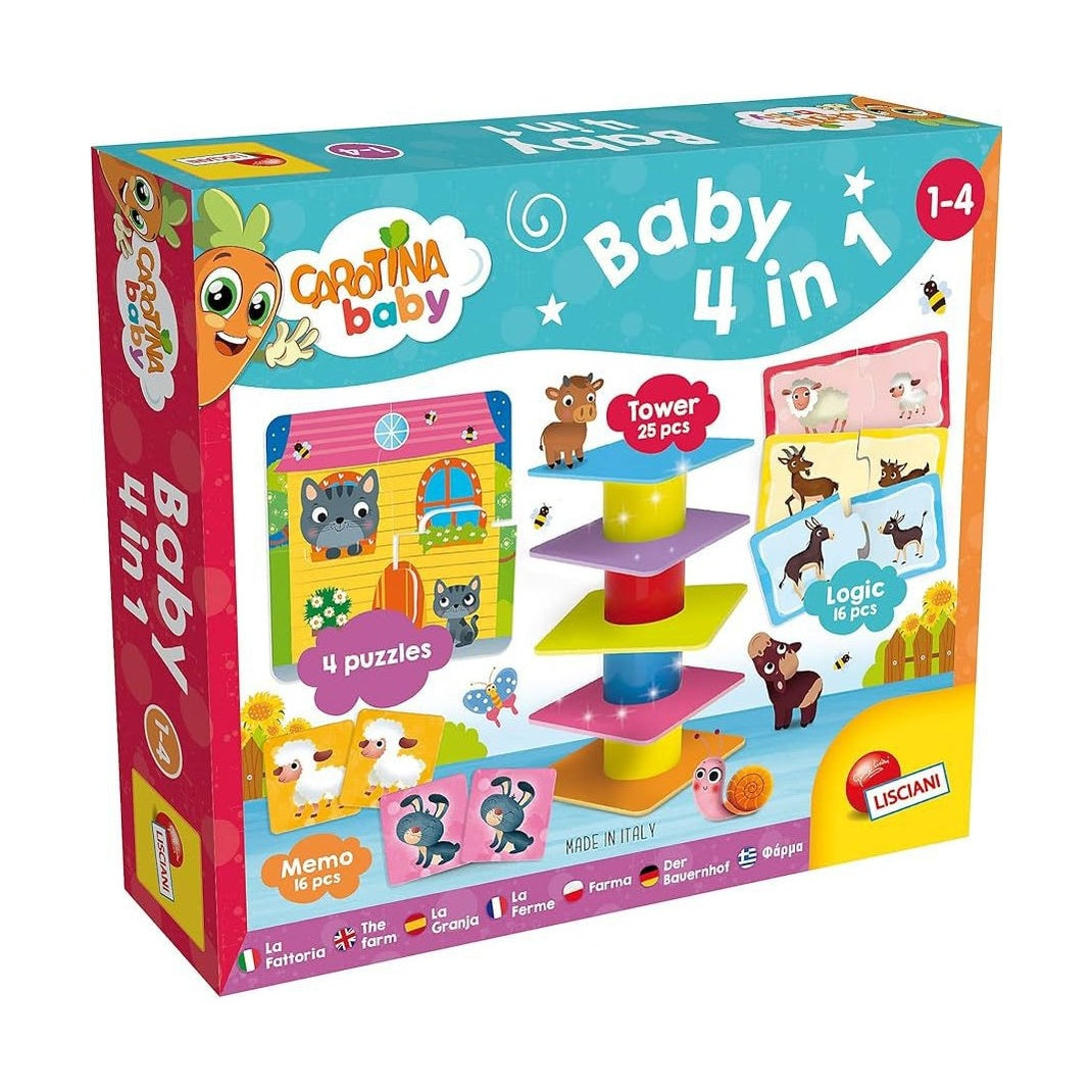 CAROTINA BABY 4in1 by Lisciani