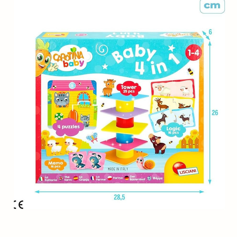 CAROTINA BABY 4in1 by Lisciani