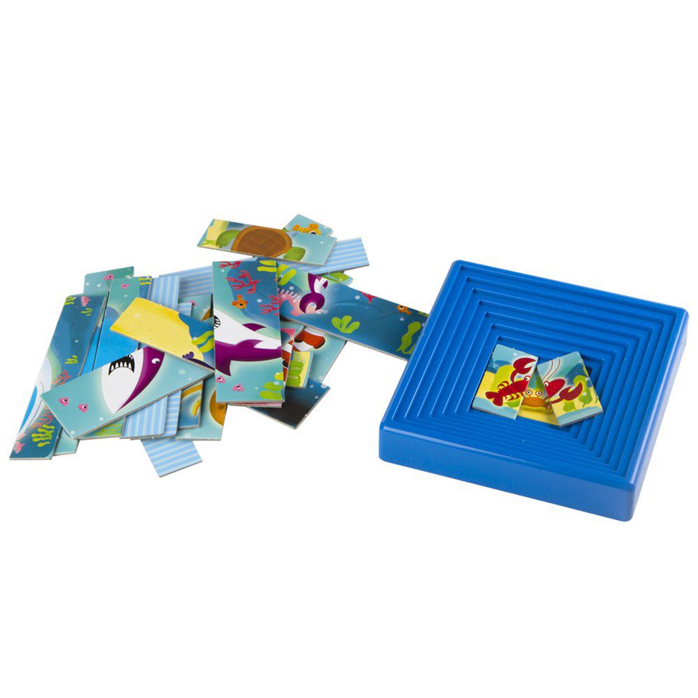 CAROTINA BABY 9 PUZZLES PROGRESSIVE THE SEA by Lisciani