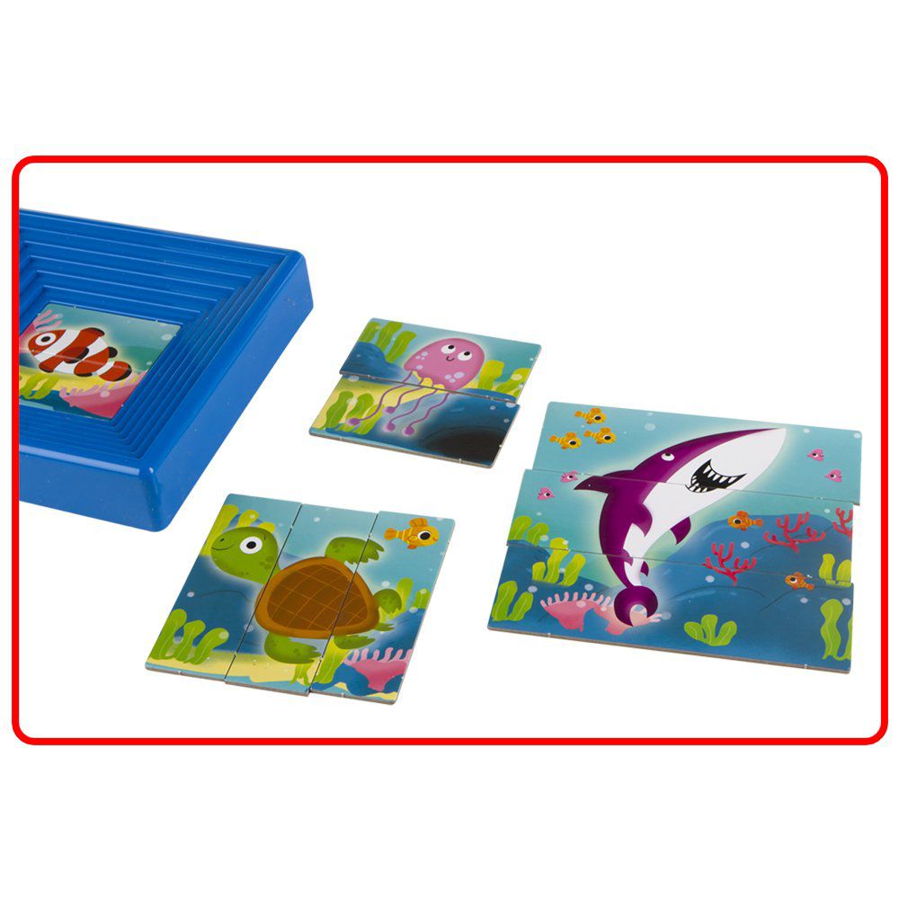 CAROTINA BABY 9 PUZZLES PROGRESSIVE THE SEA by Lisciani