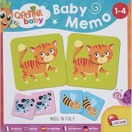 CAROTINA BABY Baby Memo Les Animaux by Lisciani