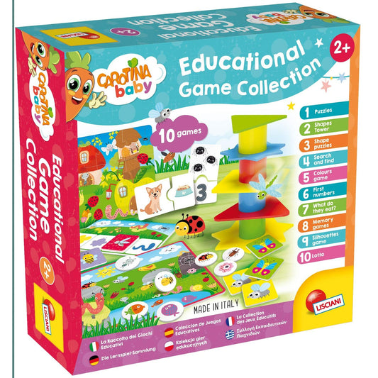 CAROTINA BABY EDUCATIONAL GAME COLLECTION by Lisciani