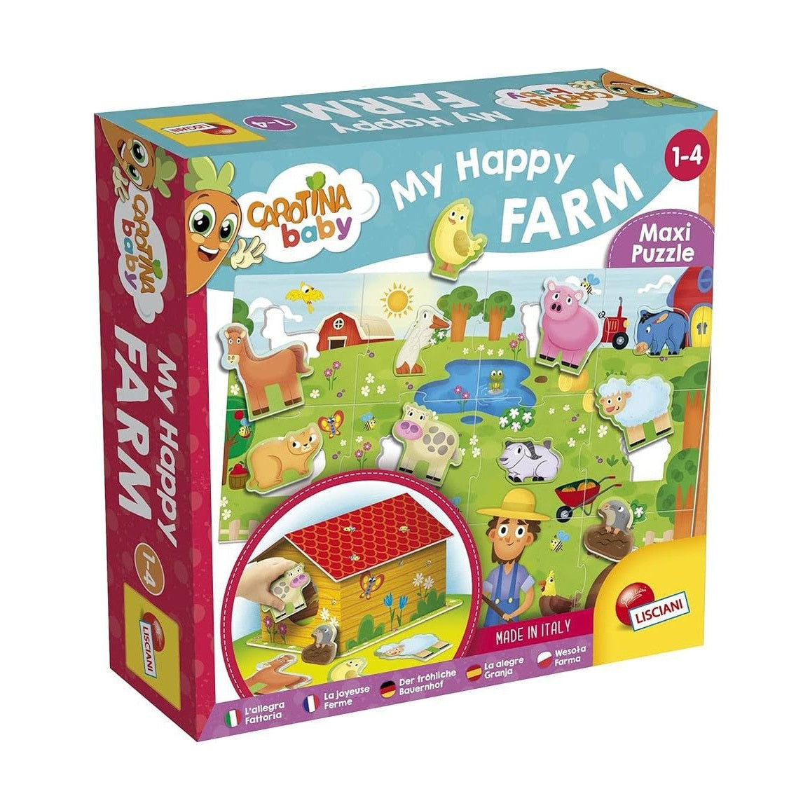 CAROTINA BABY MY HAPPY FARM by Lisciani