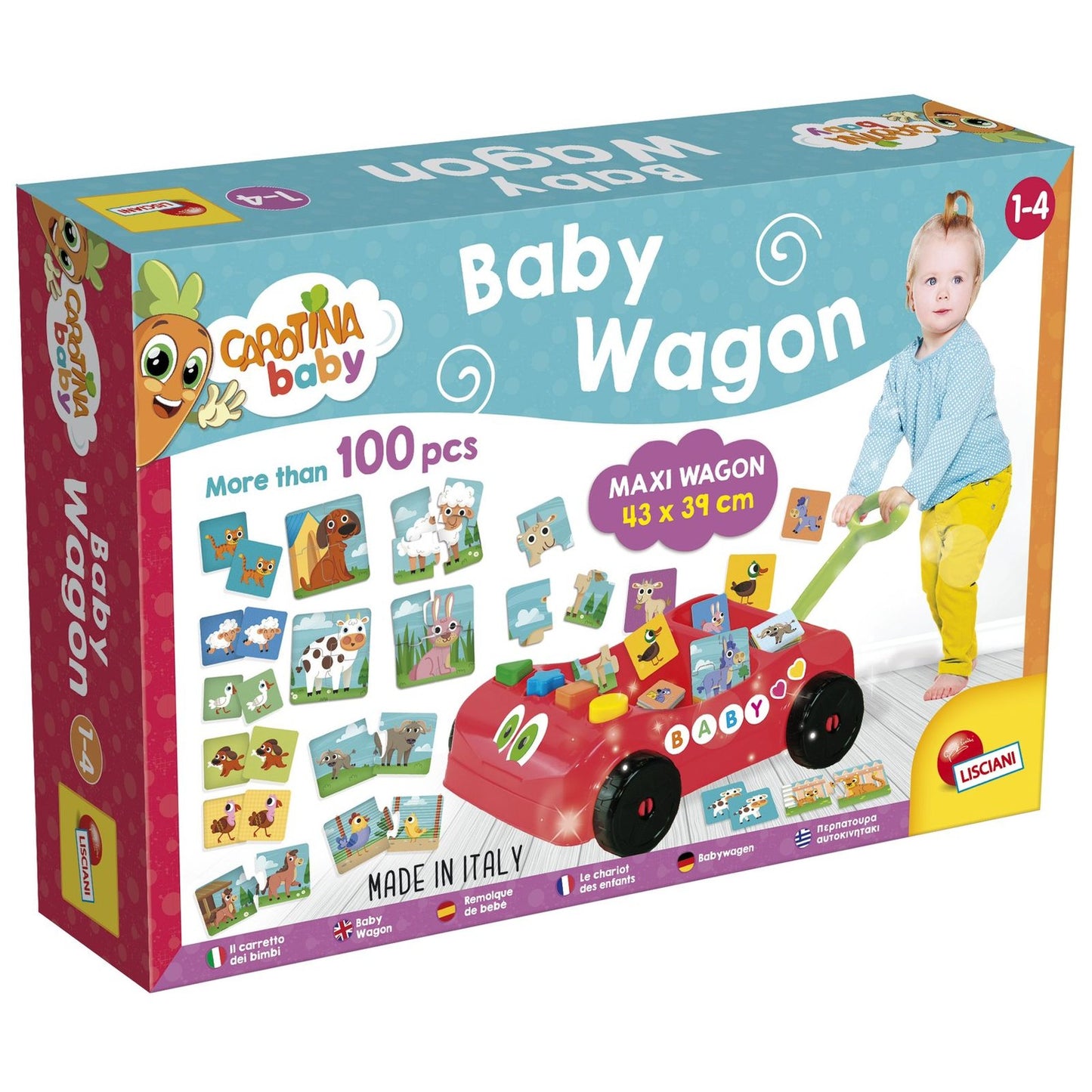 CAROTINA BABY WAGON by Lisciani
