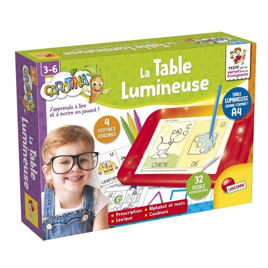 CAROTINA LA TABLE LUMINEUSE by Lisciani