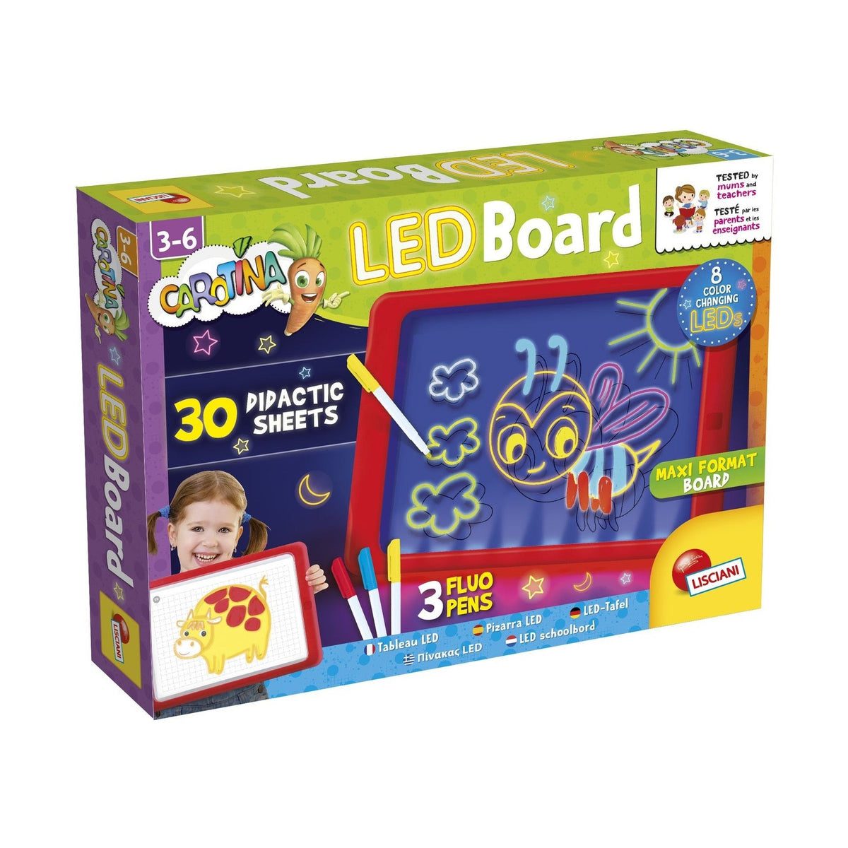 CAROTINA LED BOARD by Lisciani