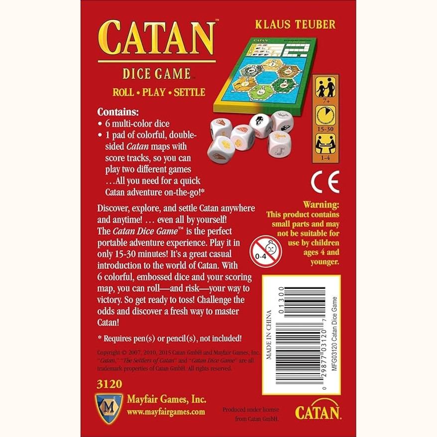 CATAN Dice Game by Kosmos