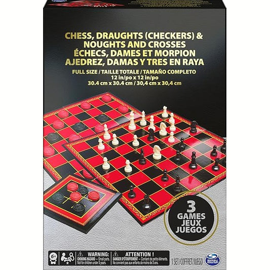 Cardinal CHESS DRAUGHTS AND NOUGHTS & CROSSES by Cardinal