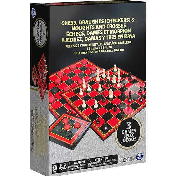Cardinal CHESS DRAUGHTS AND NOUGHTS & CROSSES by Cardinal