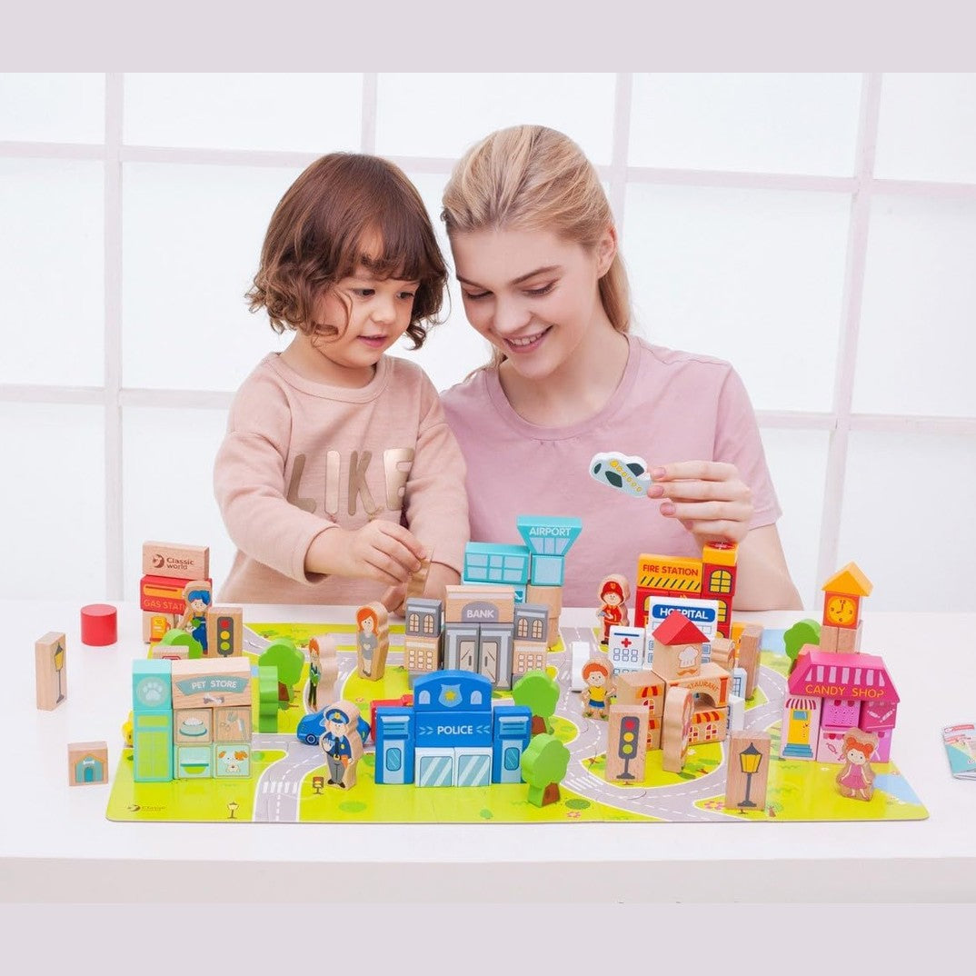 CITY BUILDING BLOCKS by Classic World