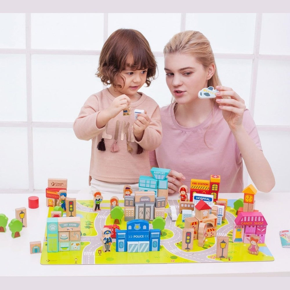 CITY BUILDING BLOCKS by Classic World
