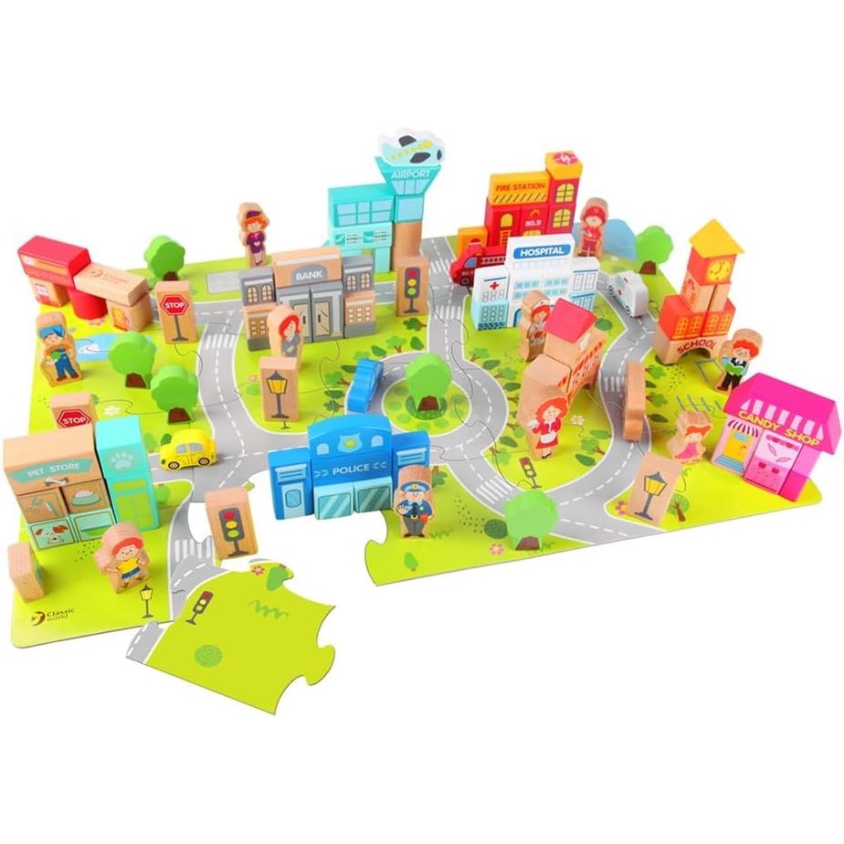 CITY BUILDING BLOCKS by Classic World