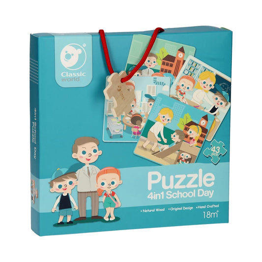 CLASSIC WORLD 4 IN 1 SCHOOL DAY by Classic World