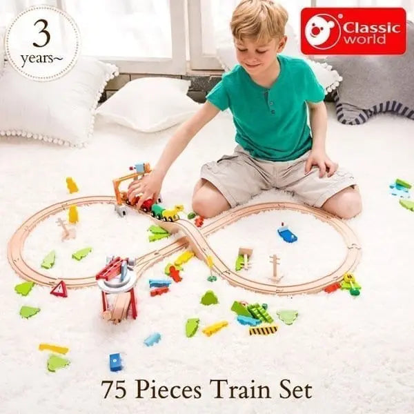 CLASSIC WORLD 75 TRAIN SET by Classic World