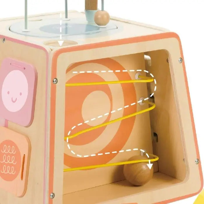 CLASSIC WORLD ARTY ACTIVITY CUBE by Classic World