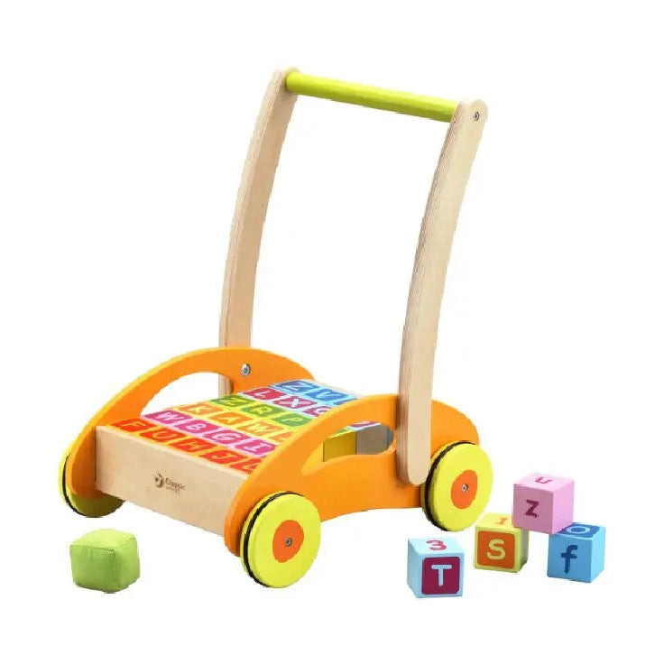 CLASSIC WORLD BABY WALKER WITH BLOCKS by Classic World