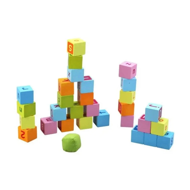 CLASSIC WORLD BABY WALKER WITH BLOCKS by Classic World
