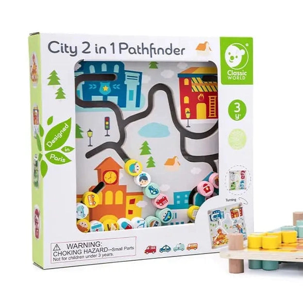 CLASSIC WORLD CITY 2 IN 1 PATHFINDER by Classic World