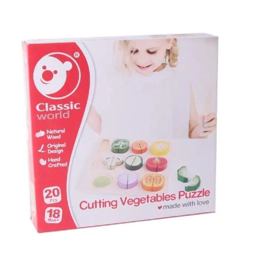 CLASSIC WORLD CUTTING VEGETABLES PUZZLE by Classic World
