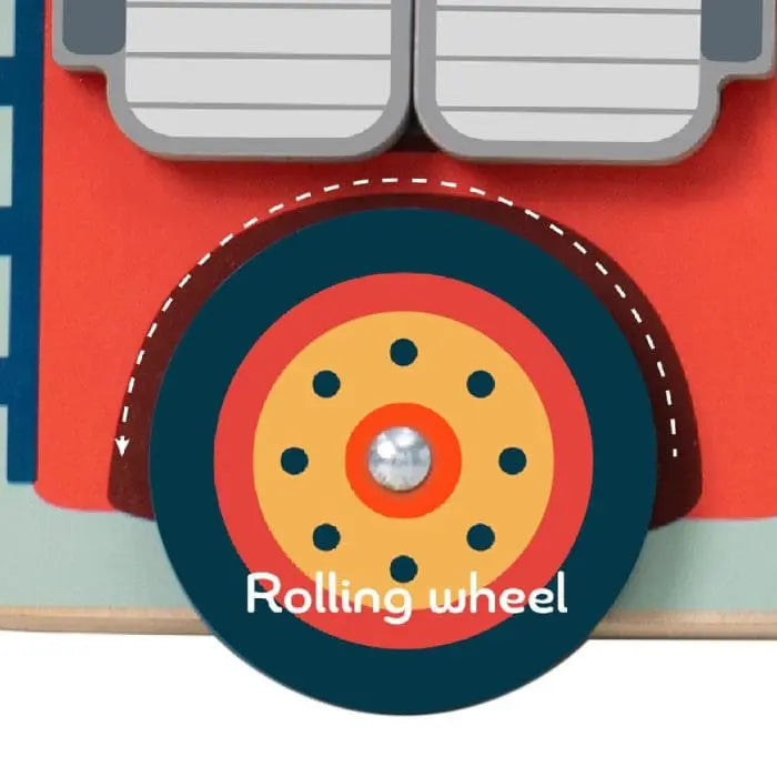 CLASSIC WORLD – FIRE ENGINE BUSY BOARD by Classic World