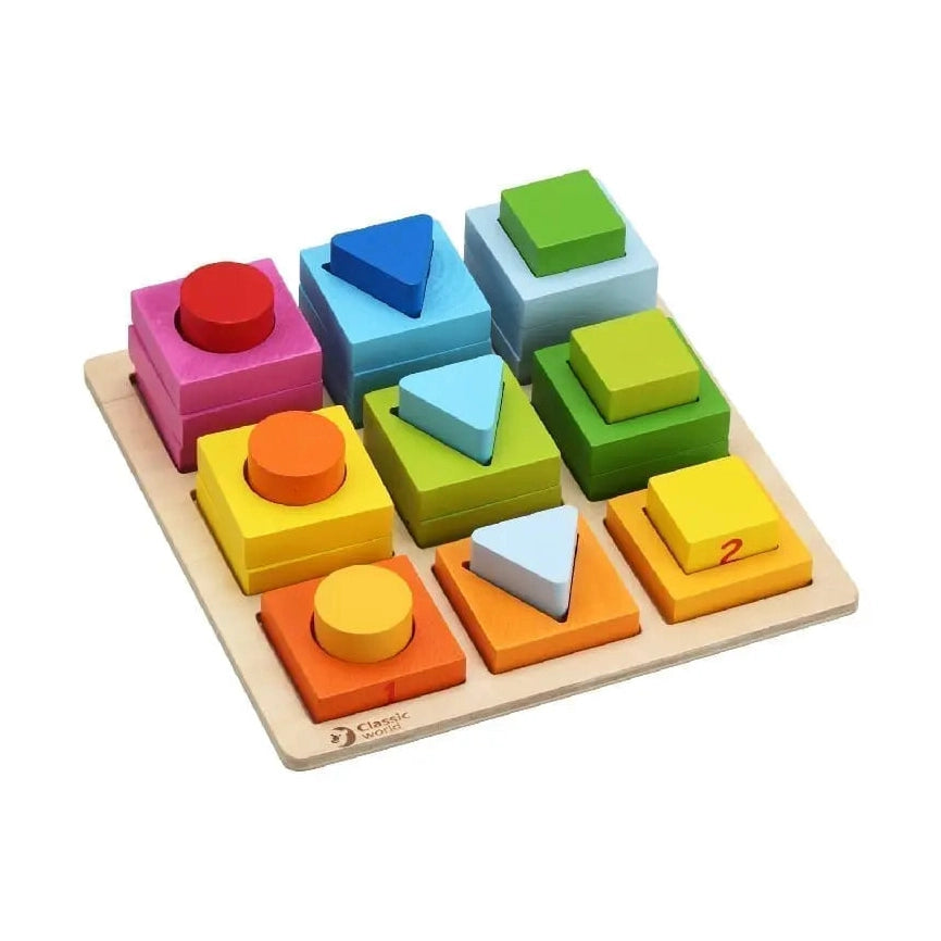 CLASSIC WORLD GEOMETRIC BLOCKS by Classic World